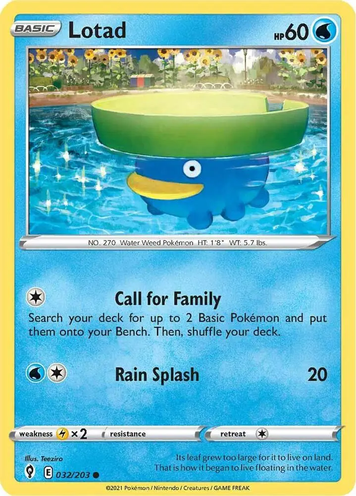 Lotad, Evolving Skies 32/203