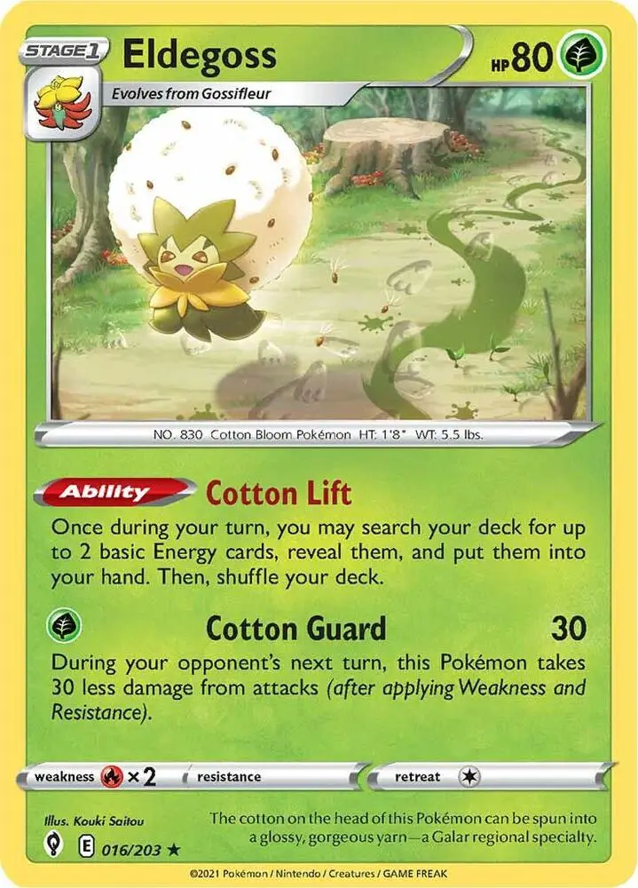 Eldegoss, Evolving Skies 16/203
