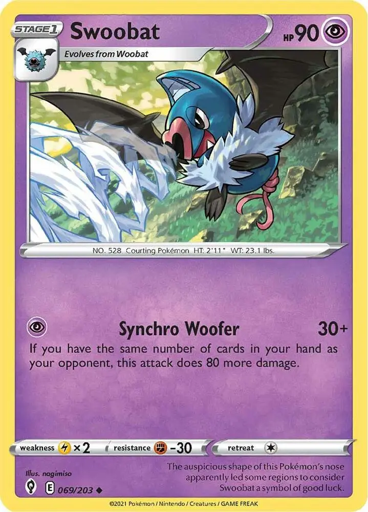 Swoobat, Evolving Skies 69/203