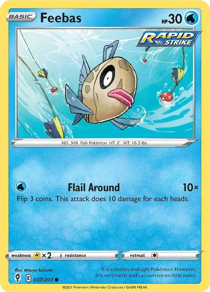 Feebas, Evolving Skies 37/203