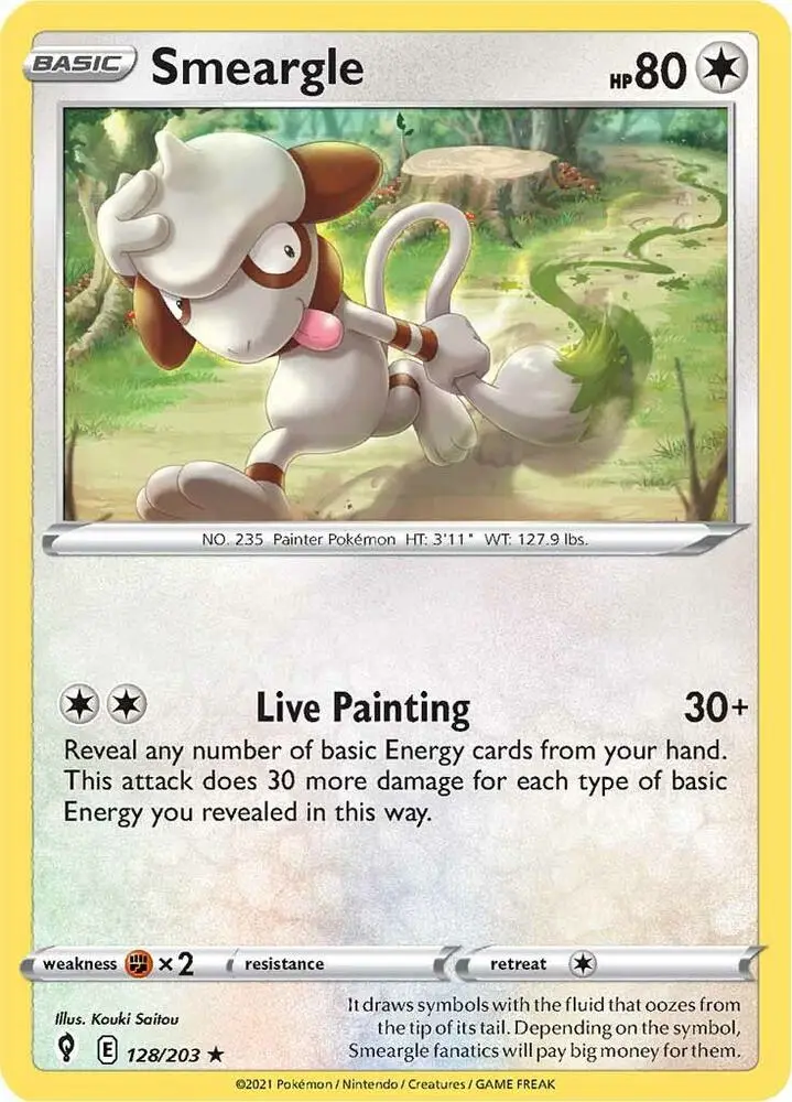 Smeargle, Evolving Skies 128/203