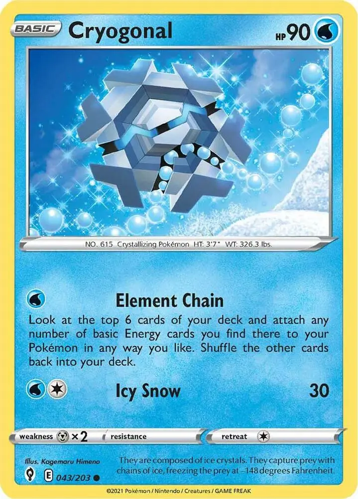Cryogonal, Evolving Skies 43/203