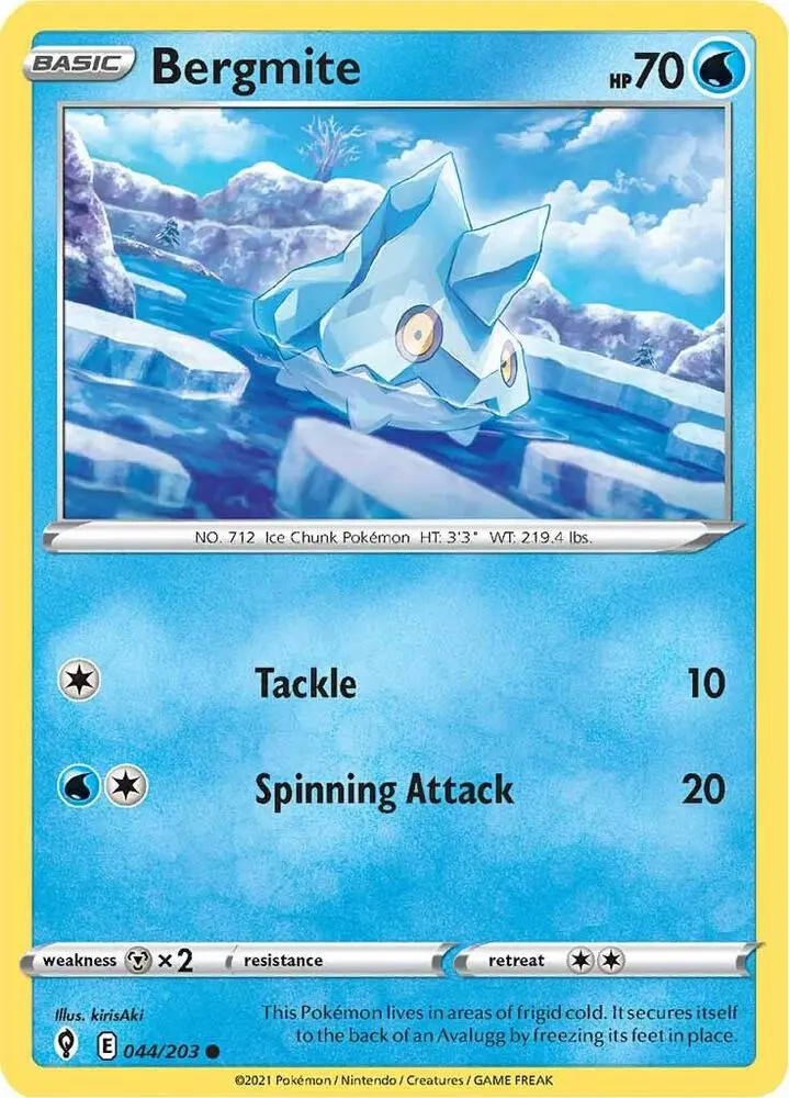 Bergmite, Evolving Skies 44/203