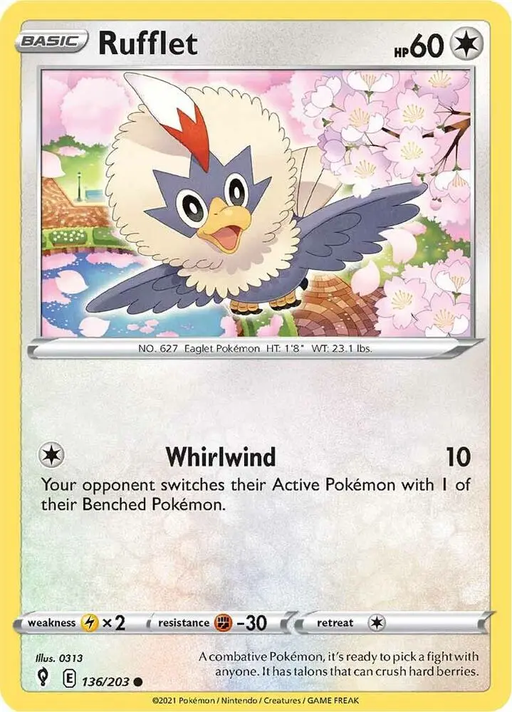 Rufflet, Evolving Skies 136/203