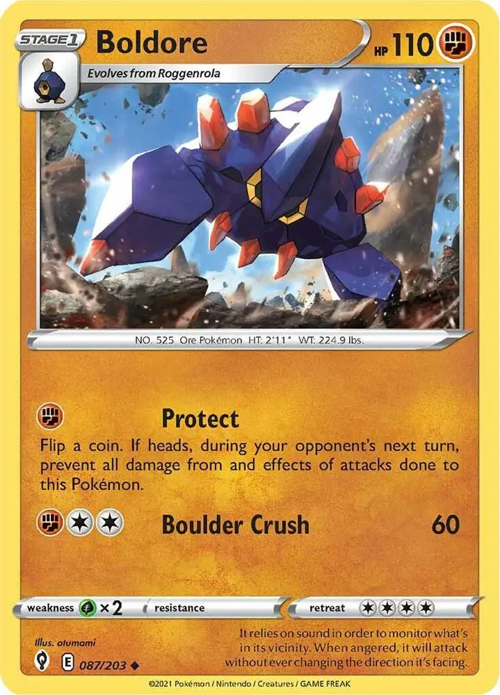 Boldore, Evolving Skies 87/203
