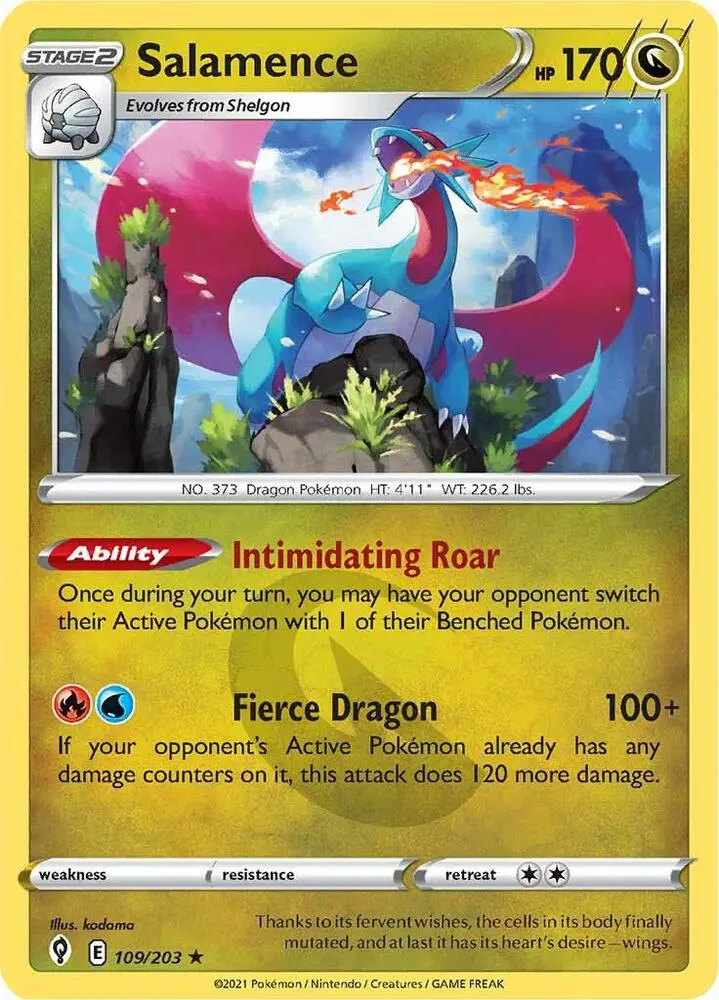 Salamence, Evolving Skies 109/203