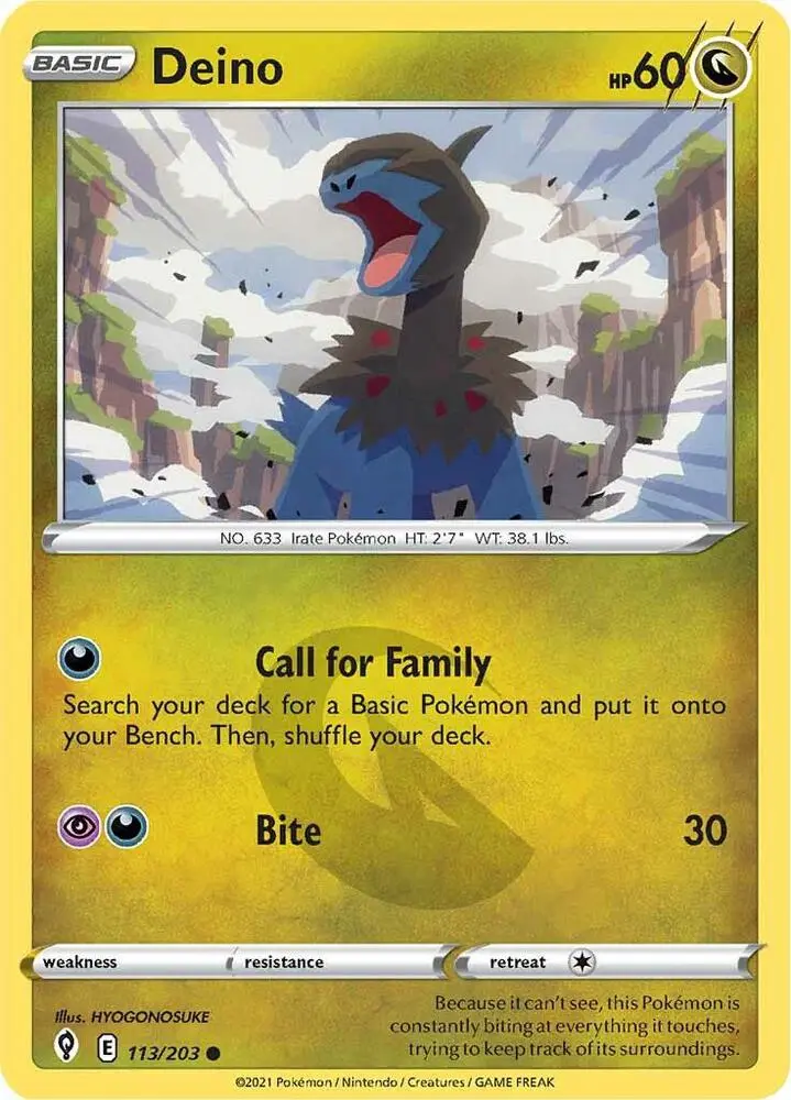 Deino, Evolving Skies 113/203