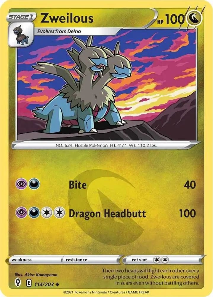 Zweilous, Evolving Skies 114/203