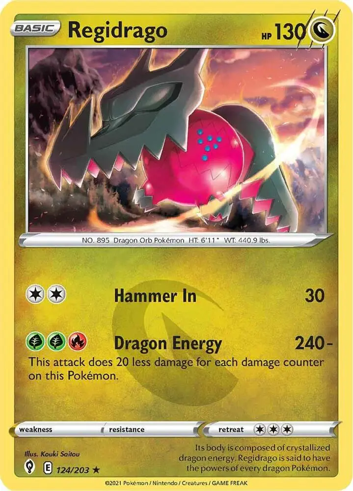 Regidrago, Evolving Skies 124/203