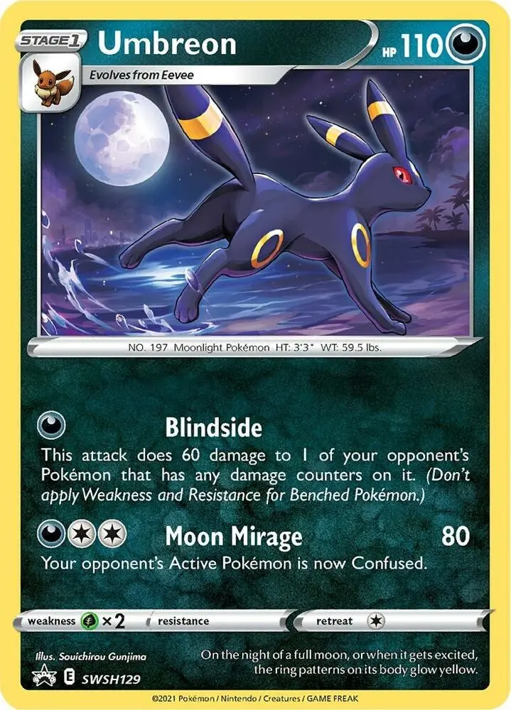 Umbreon, SWSH Black Star Promos SWSH129/307
