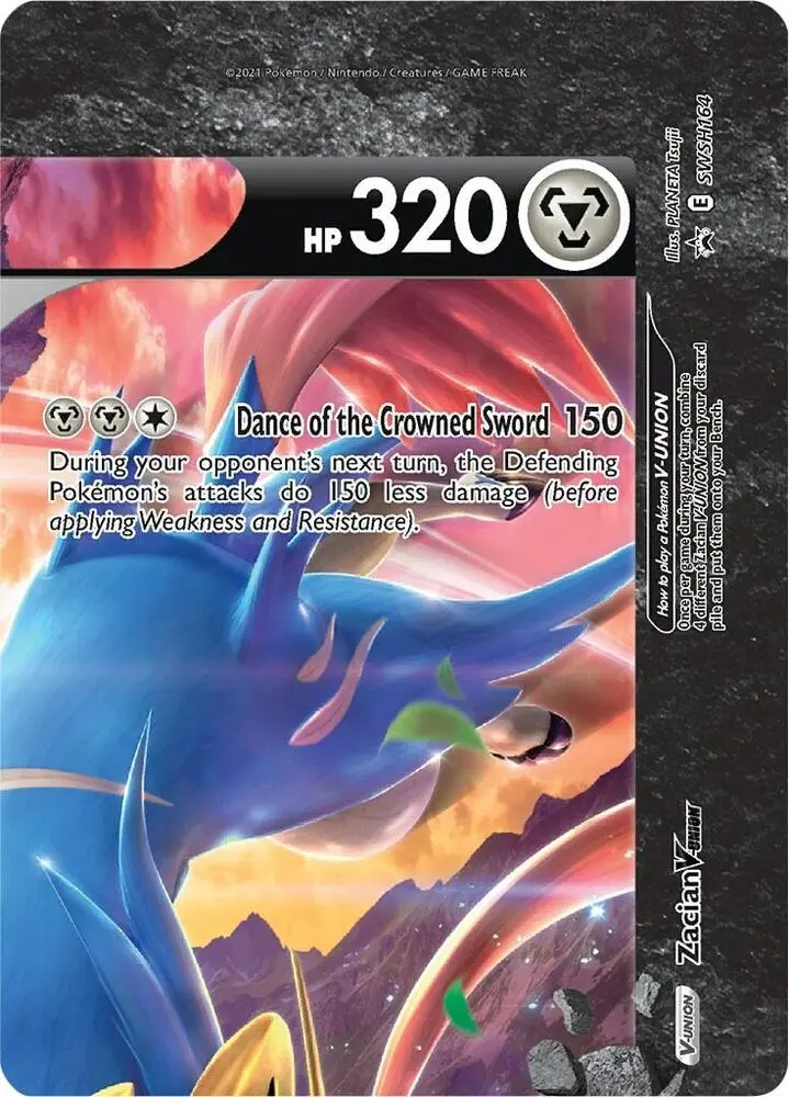 Zacian V-UNION, SWSH Black Star Promos SWSH164/307