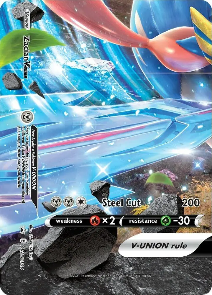 Zacian V-UNION, SWSH Black Star Promos SWSH165/307