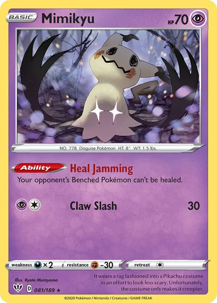 Mimikyu, Miscellaneous Cards & Products 081/189