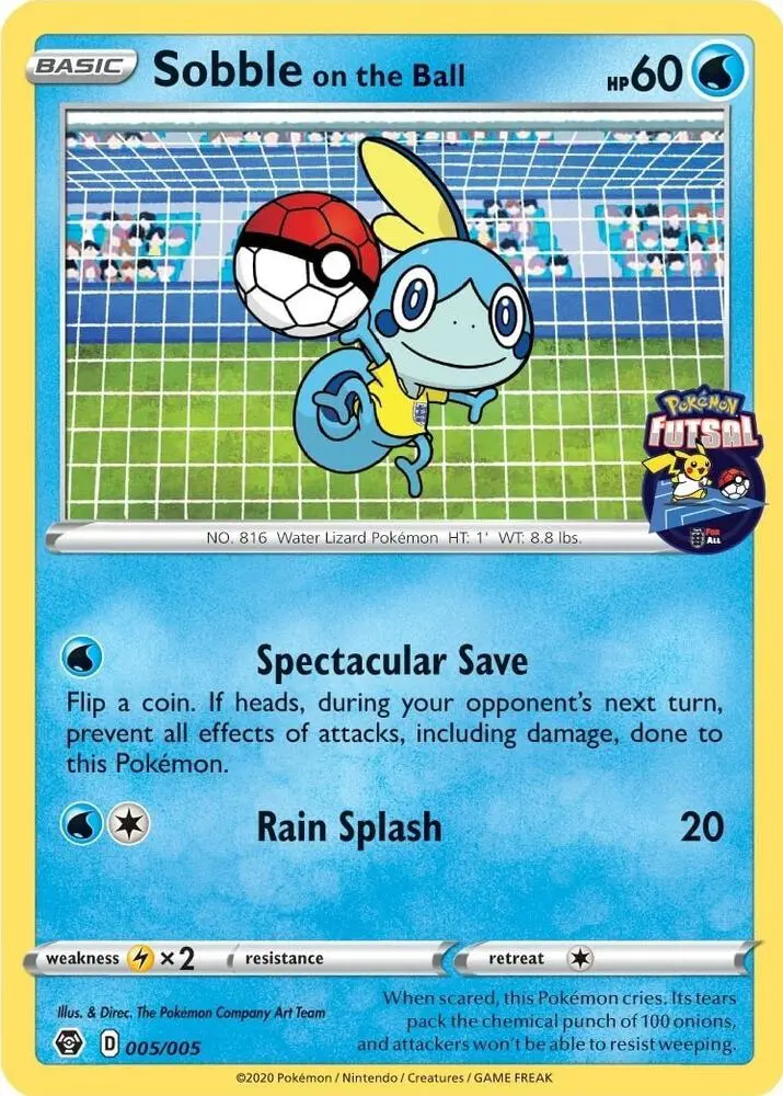 Sobble on the Ball, Miscellaneous Cards & Products 005/005