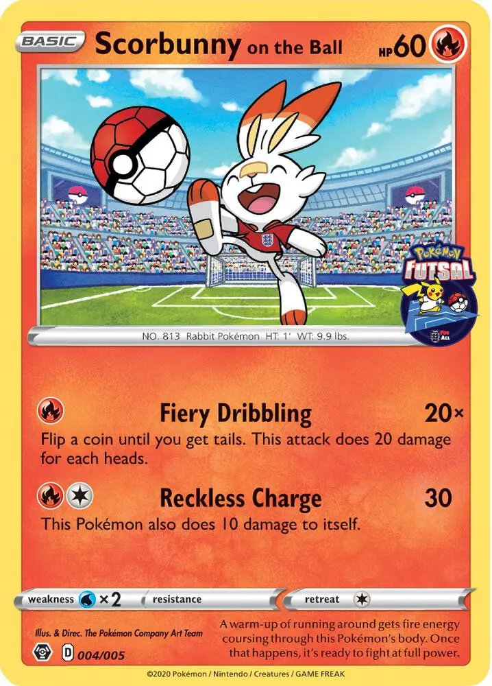 Scorbunny on the Ball, Miscellaneous Cards & Products 004/005
