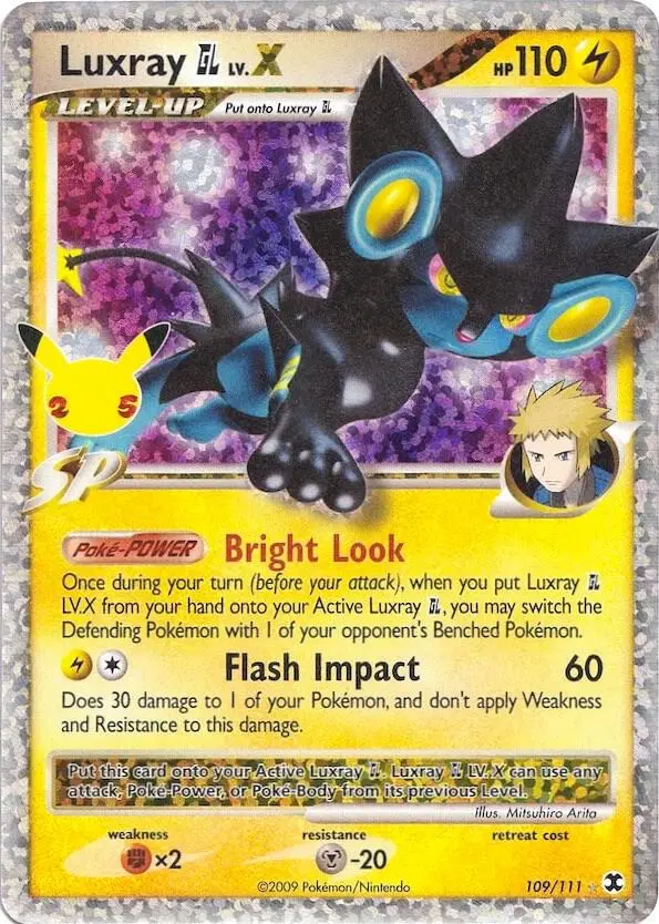 Luxray GL LV.X, Celebrations Classic Collection CC017/25