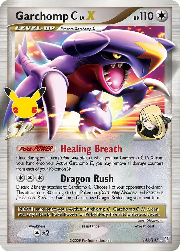 Garchomp C LV.X, Celebrations Classic Collection CC018/25