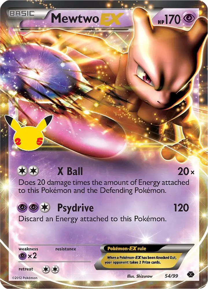 Mewtwo EX, Celebrations Classic Collection CC022/25