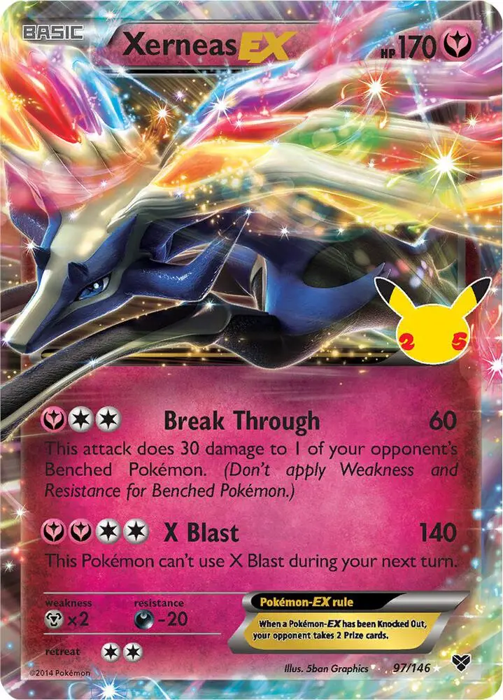 Xerneas EX, Celebrations Classic Collection CC023/25