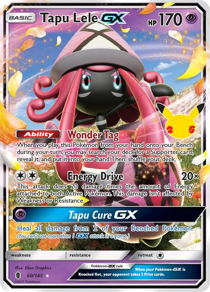Tapu Lele GX, Celebrations Classic Collection CC025/25