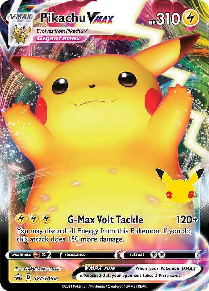 Pikachu VMAX, SWSH Black Star Promos SWSH062/307