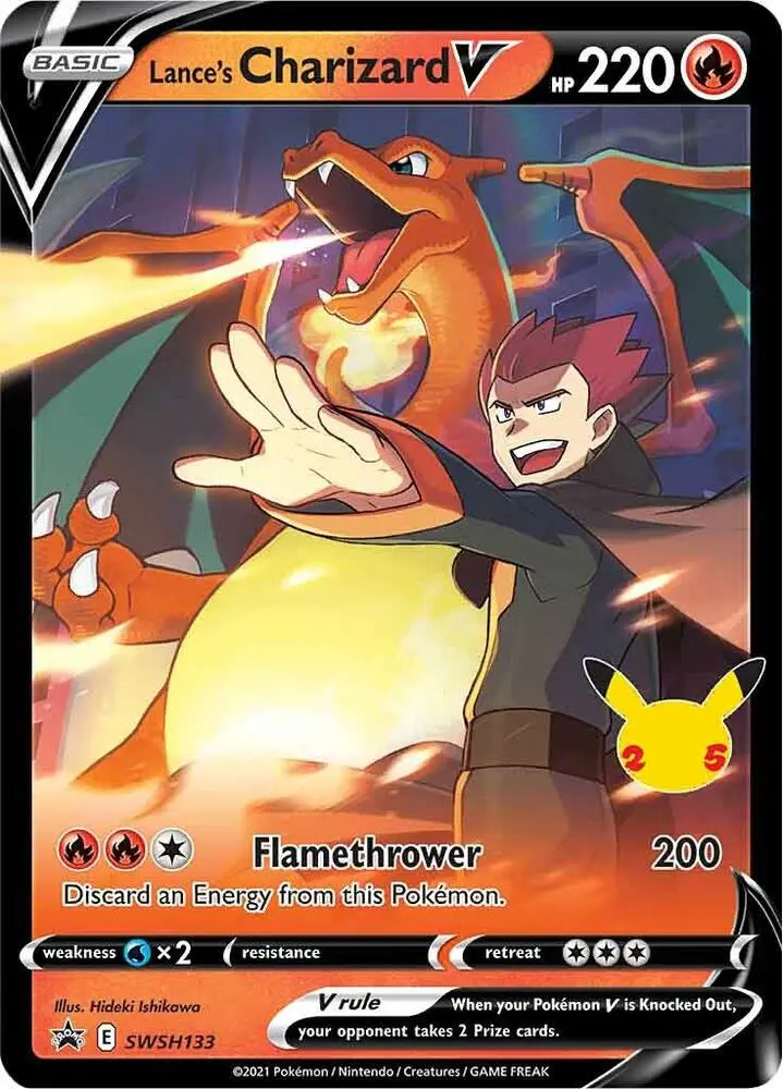 Lance's Charizard V, SWSH Black Star Promos SWSH133/307