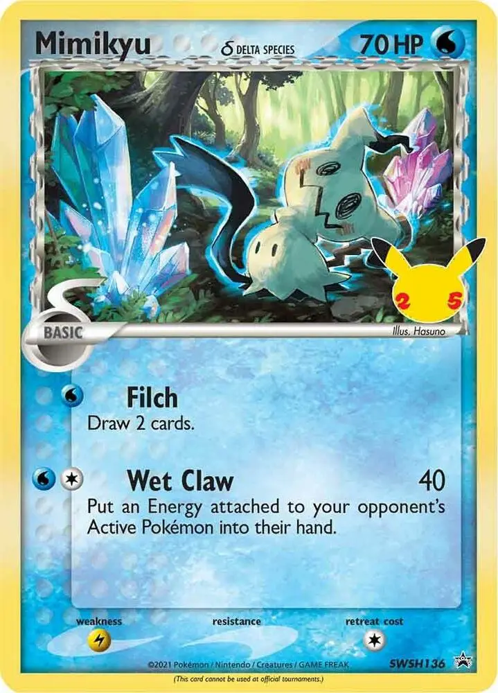 Mimikyu, SWSH Black Star Promos SWSH136/307