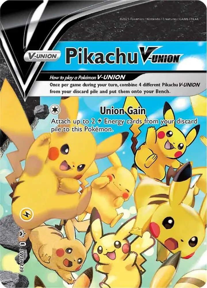 Pikachu V-UNION, SWSH Black Star Promos SWSH139/307
