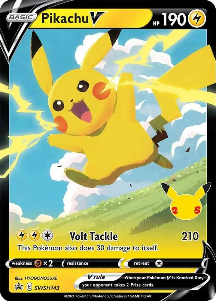 Pikachu V, SWSH Black Star Promos SWSH143/307