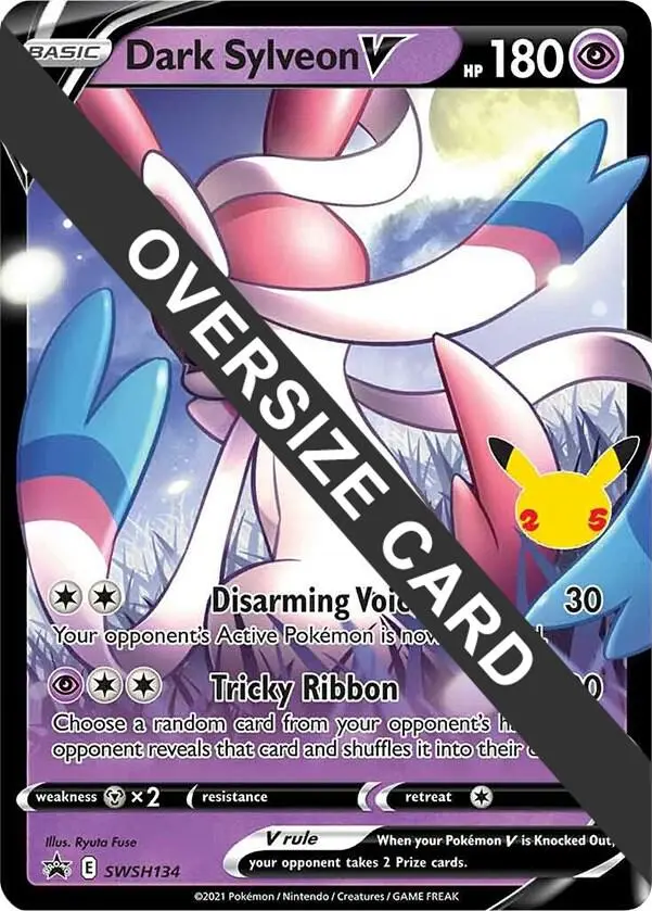 Dark Sylveon V, Jumbo cards SWSH134
