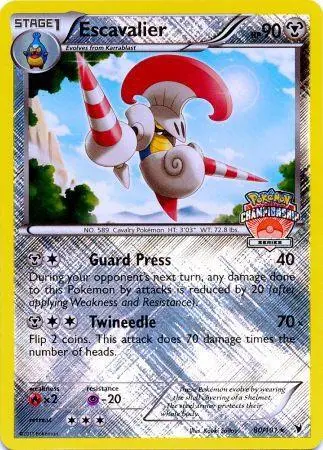 Escavalier, League & Championship Cards 080/101