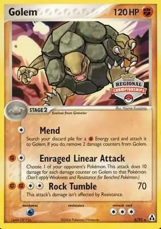 Golem, League & Championship Cards 006/092
