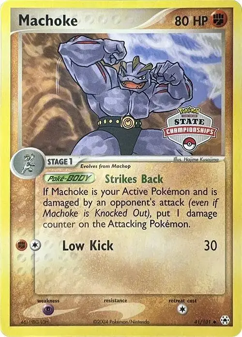 Machoke, League & Championship Cards 041/101