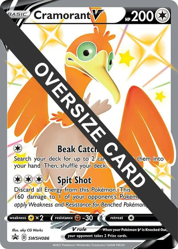 Cramorant V, Jumbo cards SWSH086
