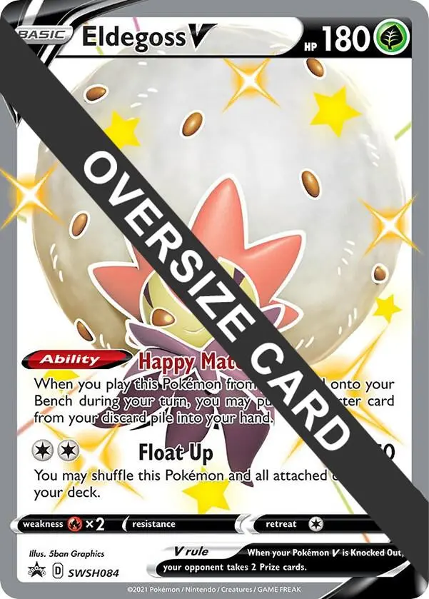 Eldegoss V, Jumbo cards SWSH084