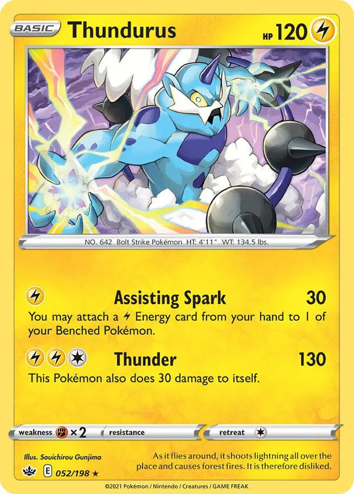 Thundurus, Deck Exclusives 050/113