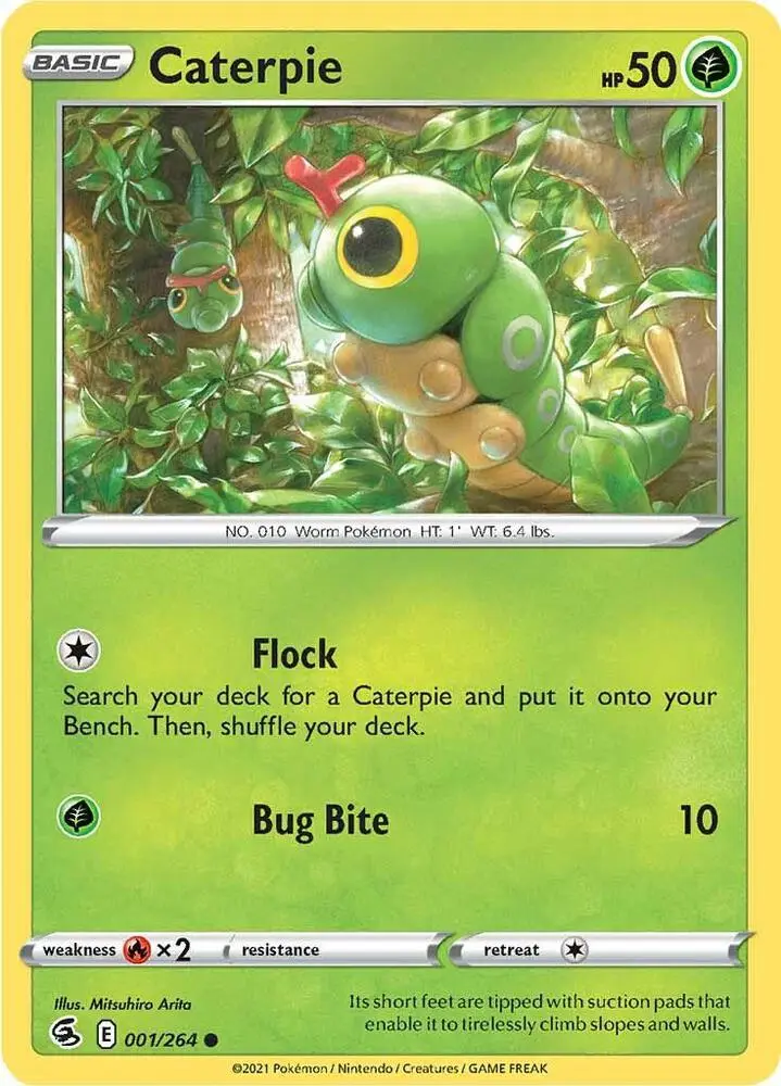 Caterpie, Fusion Strike 1/264