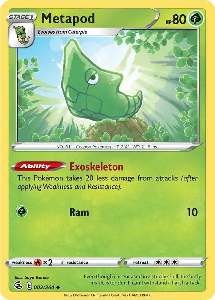 Metapod, Fusion Strike 2/264