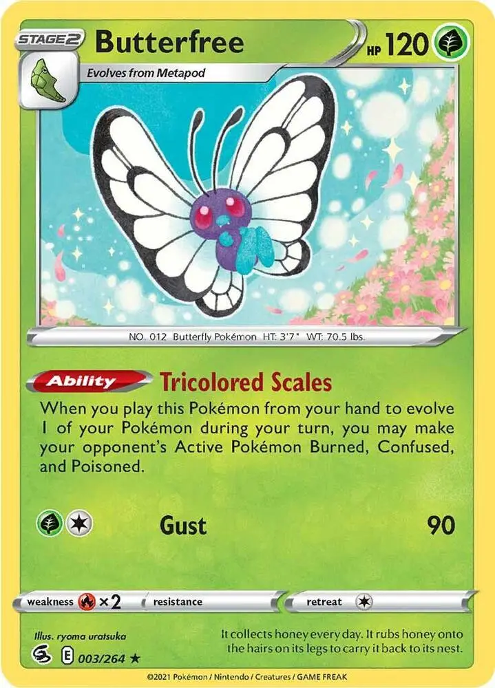 Butterfree, Fusion Strike 3/264
