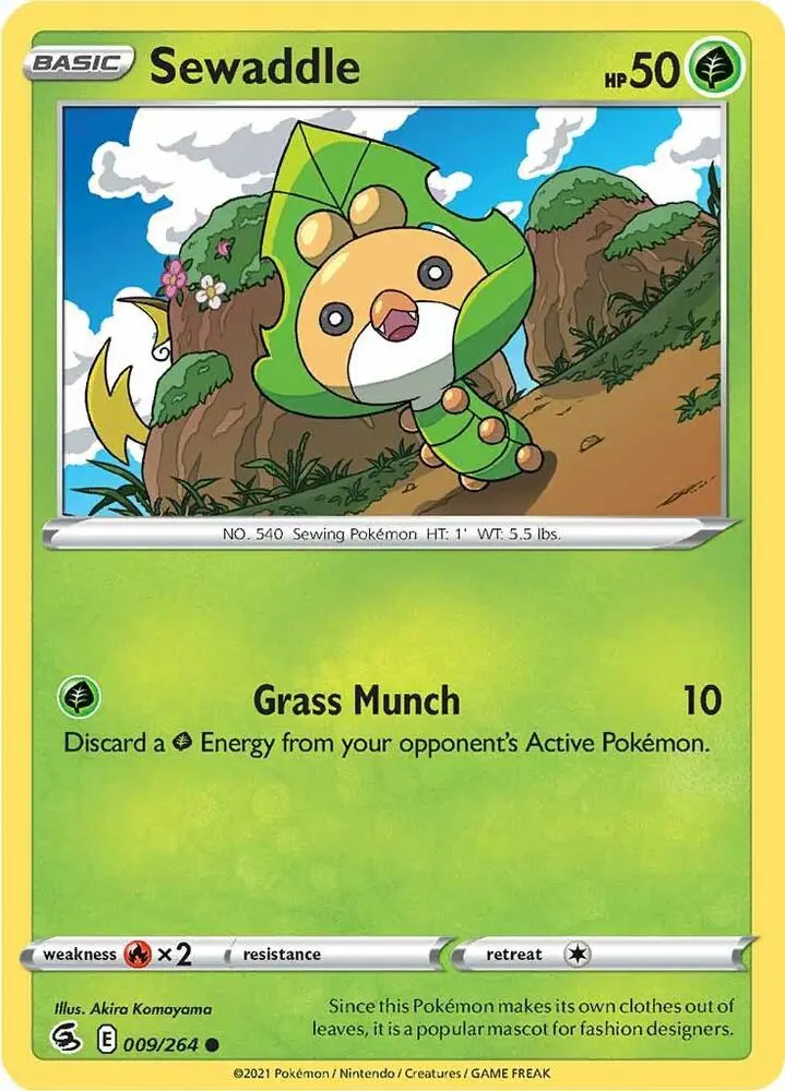 Sewaddle, Fusion Strike 9/264