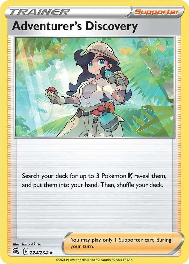 Adventurer's Discovery, Fusion Strike 224/264