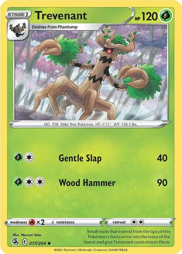 Trevenant, Fusion Strike 17/264