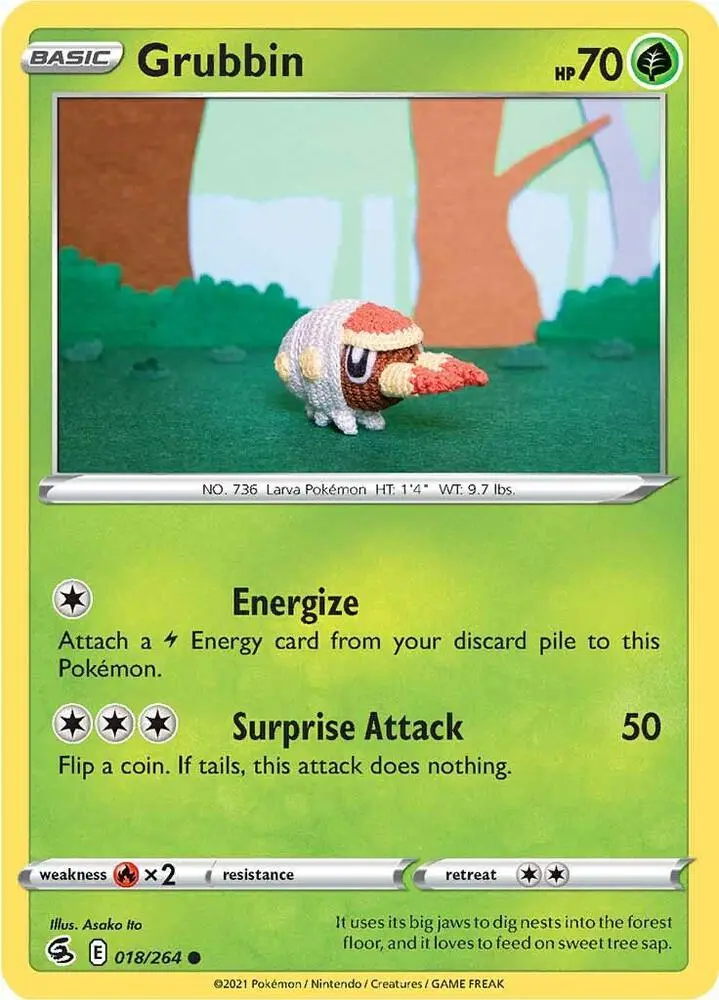 Grubbin, Fusion Strike 18/264