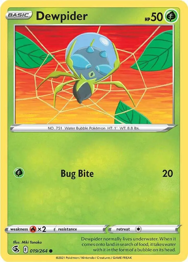 Dewpider, Fusion Strike 19/264