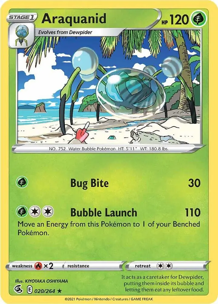 Araquanid, Fusion Strike 20/264