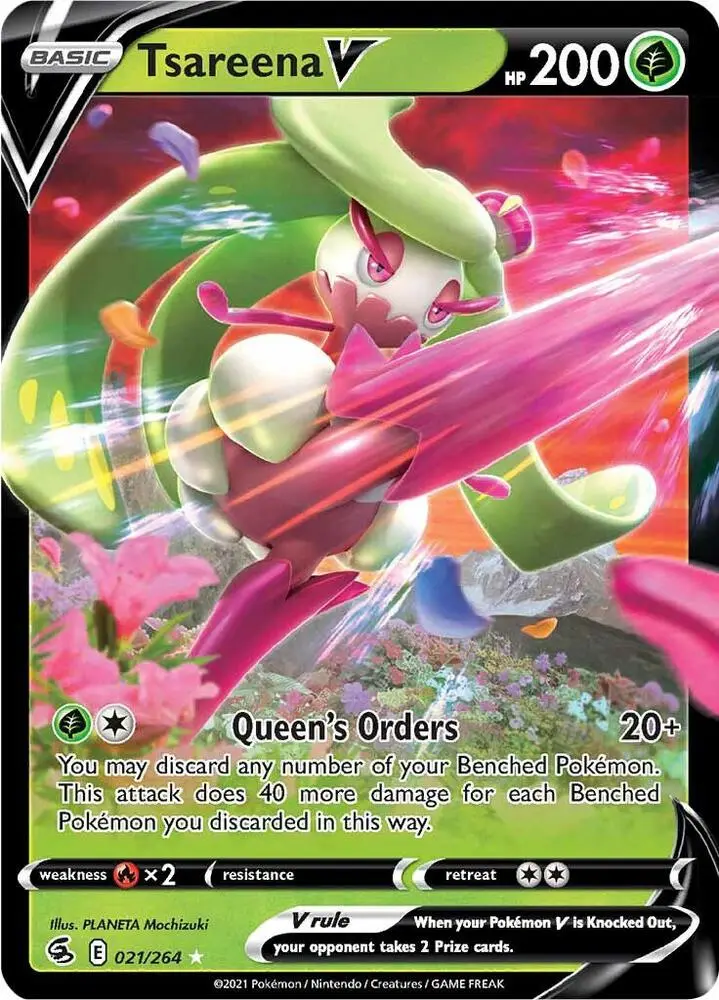 Tsareena V, Fusion Strike 21/264