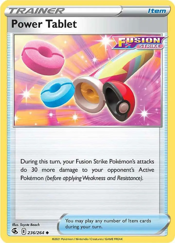 Power Tablet, Fusion Strike 236/264