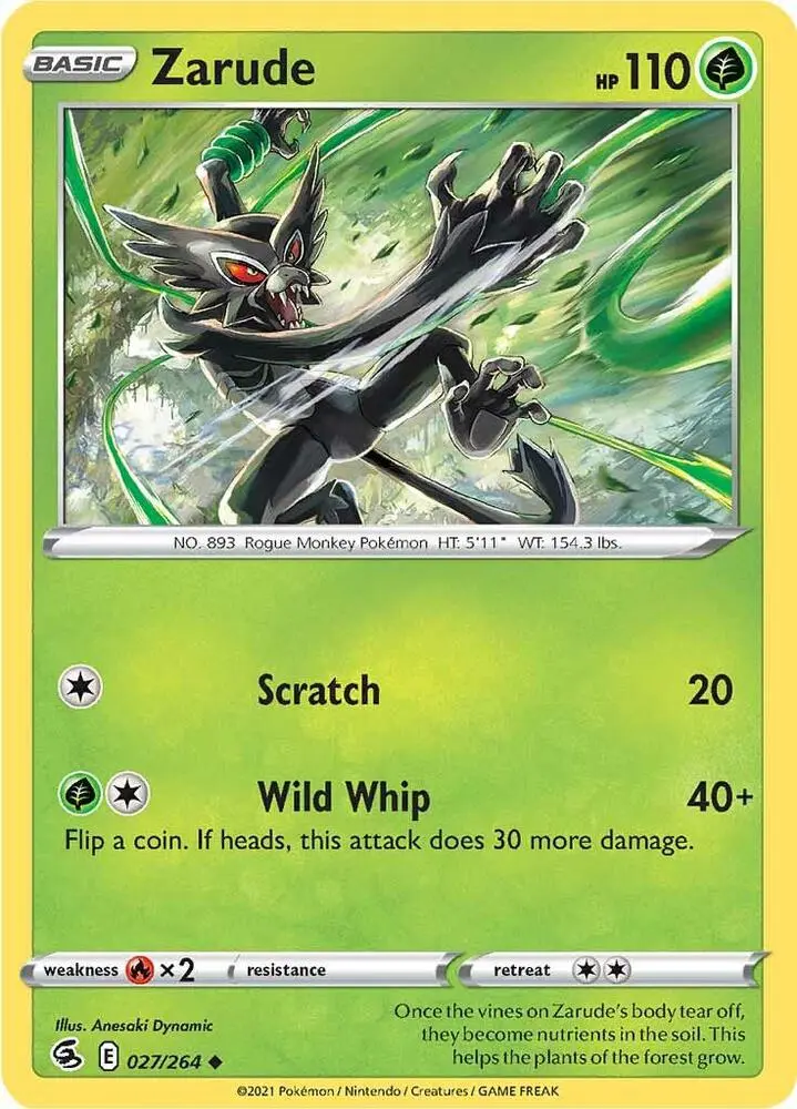 Zarude, Fusion Strike 27/264