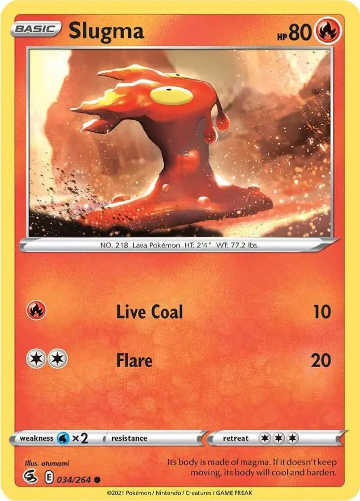 Slugma, Fusion Strike 34/264