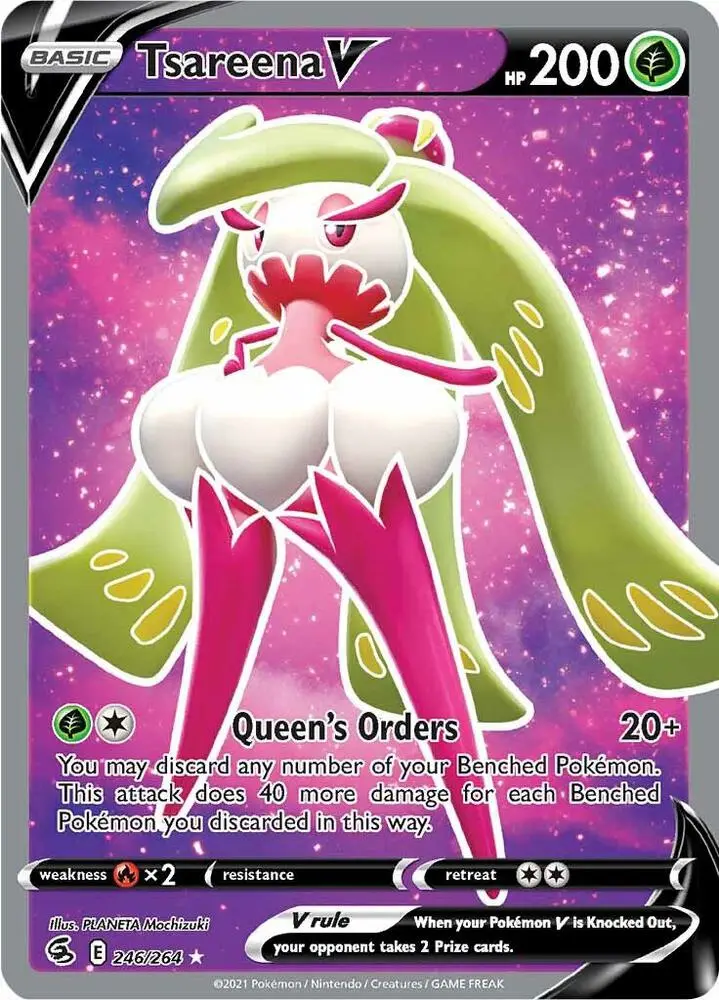 Tsareena V, Fusion Strike 246/264